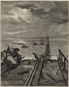 The Tay Bridge Disaster by English School