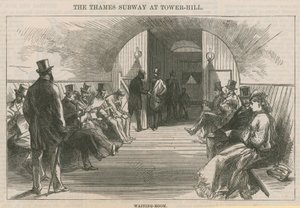 The Thames Subway at Tower Hill by English School
