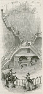 The Thames Tunnel by English School