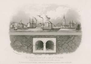The Thames Tunnel with a View of Rotherhithe