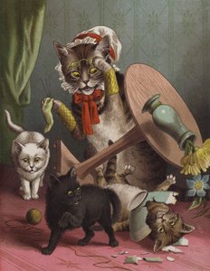 The Three Little Kittens by English School