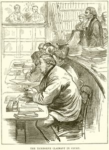 The Tichborne Claimant in Court by English School