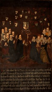 The Towneley Family at Prayer, c.1800 by English School