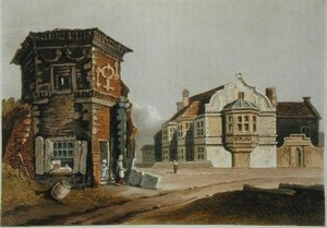 The Treaty House, Uxbridge, from Ackermann