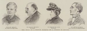 The Trial of a French Marquis on a Charge of Murder by English School