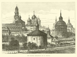 The Troitsa Monastery of St Sergius by English School