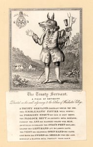 The Trusty Servant by English School