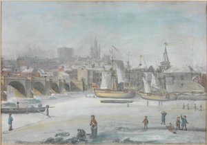 The Tyne Bridge - The Great Frost by English School