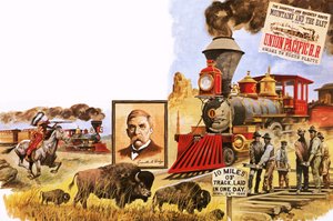 The Union Pacific Railroad by English School