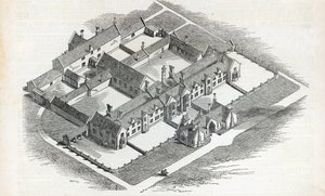 The Union Workhouse to be erected at Canterbury, from The Illustrated London News, 7th November 1846 by English School