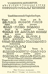 The Utopian Alphabet