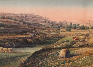 The Valley and Lower Pool of Gihon, Jerusalem