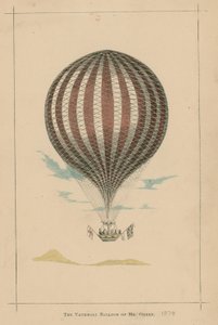 The Vauxhall Balloon of Mr. Green, Vauxhall Gardens, London