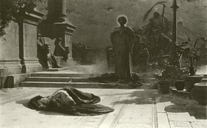 The Victims of Galerius (engraving) by English School