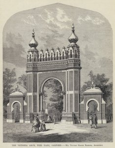 The Victoria Arch, Peel Park, Salford