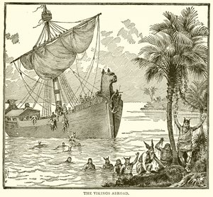 The Vikings Abroad by English School