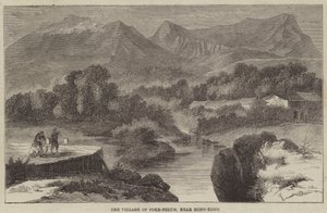 The Village of Poke-Felum, near Hong-Kong (engraving) by English School