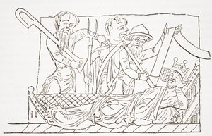 The Vision of the Husbandmen by English School