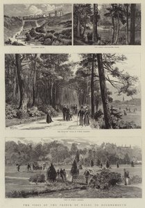 The Visit of the Prince of Wales to Bournemouth by English School