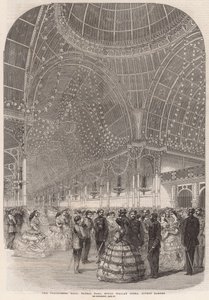 The Volunteers Ball, Floral Hall, Royal Italian Opera, Covent Garden by English School