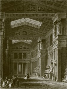 The Walhalla on the Danube by English School