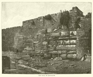 The Wall of Jerusalem by English School