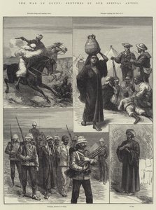 The War in Egypt by English School