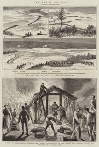 The War in the East (engraving) by English School