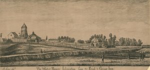 The Water House, Islington, from the road to Grays Inn