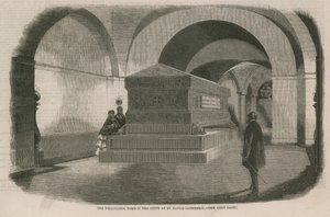 The Wellington Tomb in the crypt of St Paul