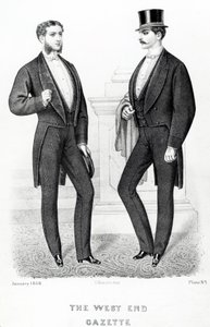 The West End Gazette, English Costumer, 1868