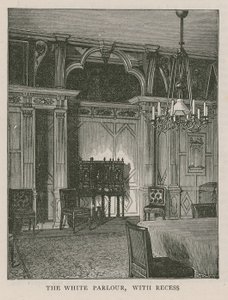 The White Parlour, with Recess, Holland House by English School