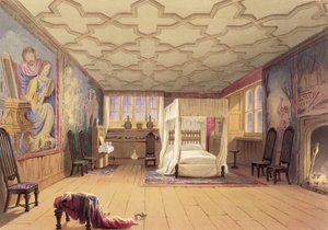 The White Room, Cotehele House, c.1830-40