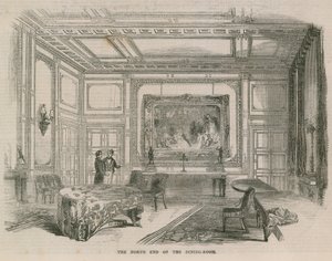 The Whitehall Home of Sir Robert Peel by English School