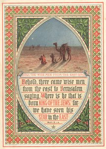 The Wise Men from the East by English School