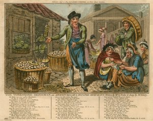 The Yorkshire Irishman; or, Adventures of a Potato Merchant, written by G Nicks, sung by Mr Emery by English School
