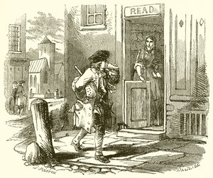 The Young Benjamin Franklin by English School