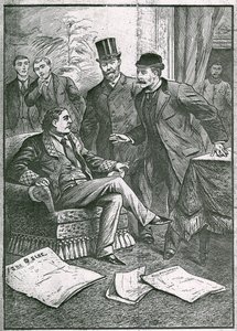 The arrest of Oscar Wilde: The pet of London society, one of our most successful playwriters and poets, arrested on a horrible charge