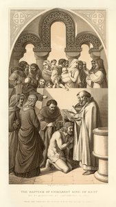 The Baptism of Ethelbert King of Kent by English School