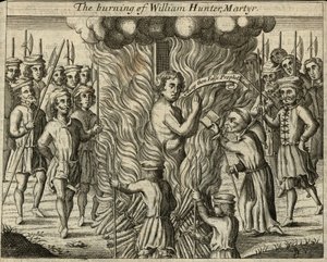 The Burning of William Hunter, Martyr