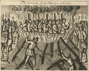 The Burning of Ten Martyrs at Lewes