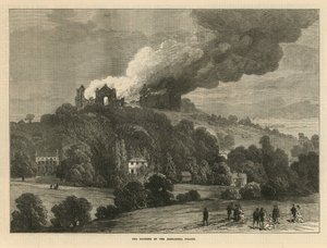 The Burning of the Alexandra Palace