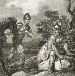 The Death of Aemilius Paulus by English School