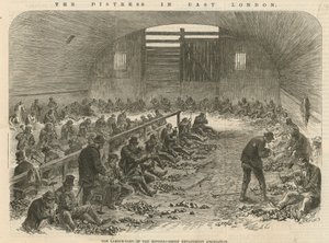 The Distress in East London by English School