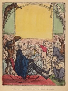The doctor and his boys, who make no noise by English School