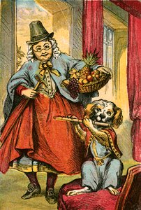 The dog playing the flute