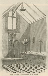 The Douche and Shower Bath Room by English School