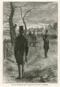 The Duel Between the Duke of Wellington and the Earl of Winchelsea by English School