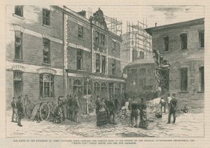 The Dynamite Outrages at the West End of London by English School