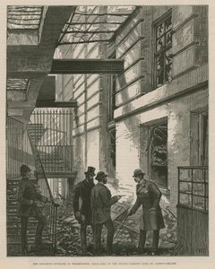 The Dynamite Outrages in Westminster by English School